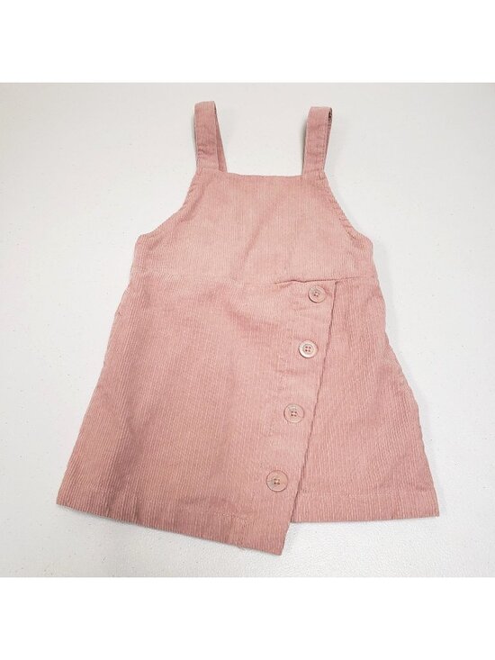 BearPaw Other - BearPaw Girls Pink Corduroy Jumper Dress Size 4T